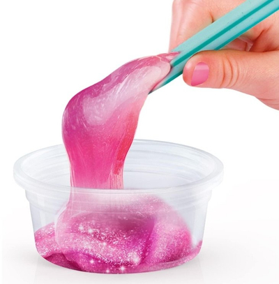 Lodër slime për fëmijë, teksturë e butë, shumëngjyrëshe