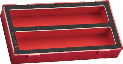 Kuti veglash Teng Tools TEA02, 2 ndarje, 265 x 142 x 50 mm, e kuqe