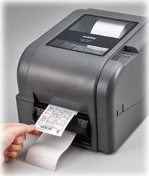 Printer etiketash Brother TD-4520TN, 112mm, me transfer termik, i bardhë