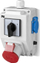 Panele shpërndarjeje Elektro-Plast RS-Z 6276-20, çelës kam L-0-P, 3P+N+PE 32A, gri
