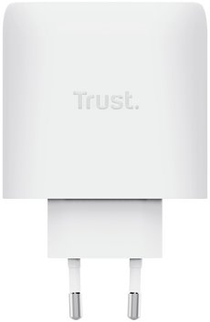 Karikues USB Trust Maxo 65W, GaN, USB C, i bardhë