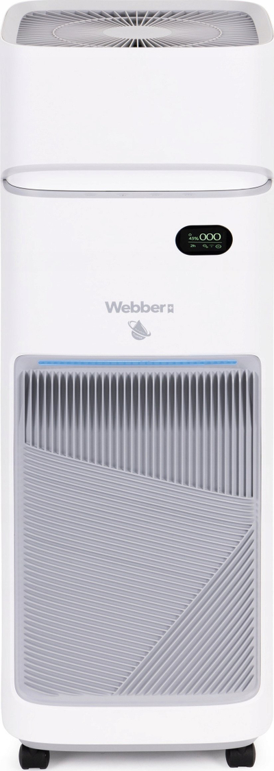 Pastrues ajri Webber AP9650 me filtër HEPA 13 dhe funksion lagështimi, i bardhë