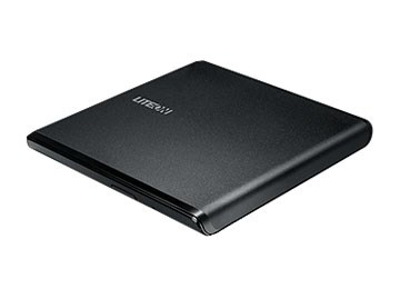Надворешен оптички диск Lite-On ES1 Ultra-slim, црн