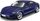 Bburago Porsche Taycan Turbo S Модел на Автомобил, Blue, 1:24 Скала