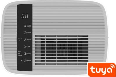 Avullthithës ajri Blaupunkt ADH601, 245W, për ambiente shtëpie dhe zyre, i bardhë