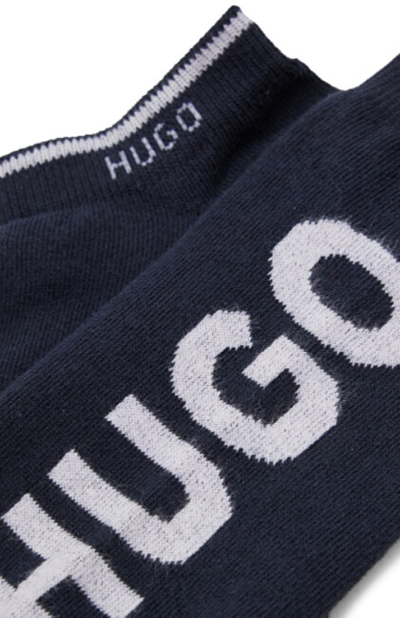 Çorape për meshkuj Hugo Boss, 2 palë, të kaltra