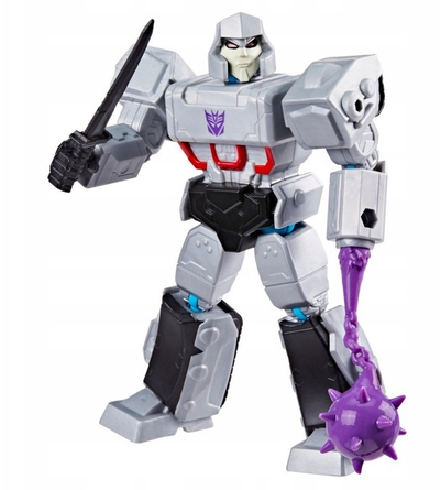 Figurinë aksion Transformers MixMashers Megatron, pjesë të ndërroshme, me aksesorë, gri