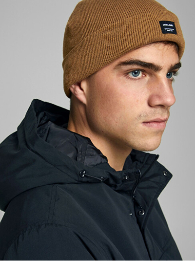 Kapele dimri për meshkuj Jack&Jones 12092815, kafe