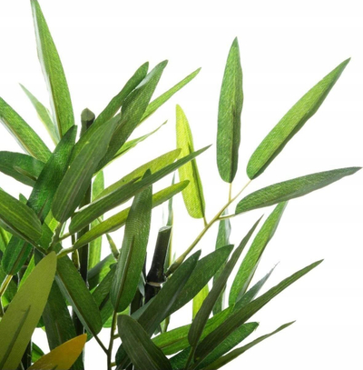 Bimë dekorative artificiale bambu Emako, 26 cm, vazo e zezë