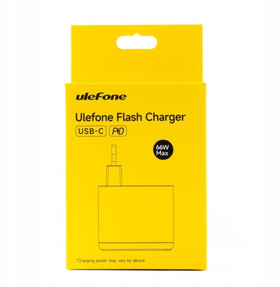Karikues muri Ulefone 66W, USB Type C, karikim i shpejtë, i bardhë