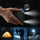 Power bank Dudao K11, 10000mAh, 10W, me kabllo të integrume, i zi