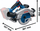 Sharrë rrethore pa kabllo Bosch GKS 18V-57-2 GX, me shinë udhëzuese FSN 440 X, LED, blu