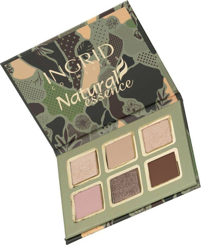 Paletë për sy Ingrid Natural Essence Secret of the East, 8 ngjyra, 8 g, shumëngjyrëshe