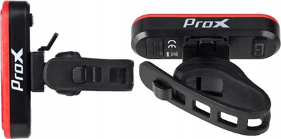 Set drita biçiklete Prox Lupus, USB C, 300 lm, i zi