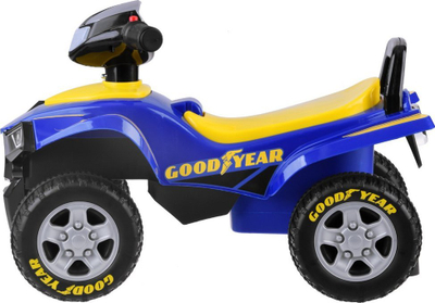 Quad lodër ride-on Goodyear ZA4988, me drita, me tinguj, blu e verdhë