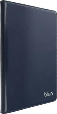 Këllëf tablet Blun Universal, 12.4", lëkurë eko, blu i errët
