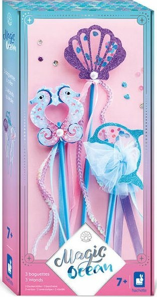 Set kreativ Janod Magic Ocean, 3 shkopinj magjikë, për kalamoj 7+, shumëngjyrësh