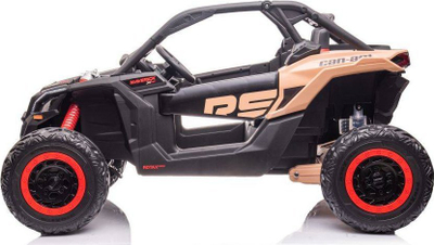 Makinë elektrike për kalamaj Lean Cars DK-CA001 Can-am RS, 24V, 2 motorra, e kuqe