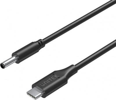 Kabllo karikuese USB Unitek C14120BK, USB C në DC 4.5 x 3.0mm, 1.8 m, e zezë