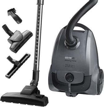Fshesë me korrent Concept Solution Groovy Home VP8338, 700W, me qese, e kuqe