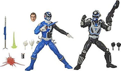 Figurë aksion Power Rangers Lightning Collection SPD Squad B Blue Ranger, 15 cm, shumë artikulime, blu