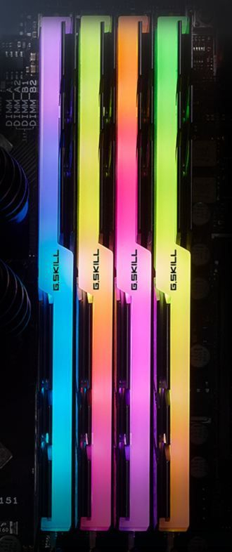 Memorie G.Skill Trident Z RGB, DDR4, 32 GB, 3200 MHz, CL16, F4-3200C16D-32GTZR