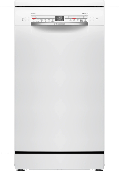 Lavastovilje Bosch SPS2HKW55E, 45cm, 10 sete, e bardhë