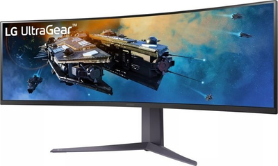 Monitor gaming LG UltraGear 45GR65DC-B, 44.5", 200Hz, i zi