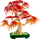 Set LEGO Botanicals Bonsai Japanese Red Maple 10348, model dekorativ, shumëngjyrëshe