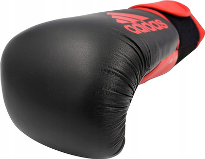 Doreza boksi Adidas Hybrid 100, 8 oz, t’kuqe e t’zeza