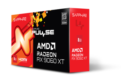 Графичка картичка Sapphire AMD Radeon RX 9060 XT Pulse, 8GB GDDR6, PCIe 5.0