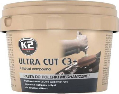 Pastë polirimi K2 Ultra Cut C3+, profesionale, 500 g