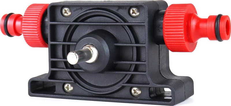 Pompë elektrike për stërvitje Amio Drill Pump, për ujë vaj dhe naftë, portokalli