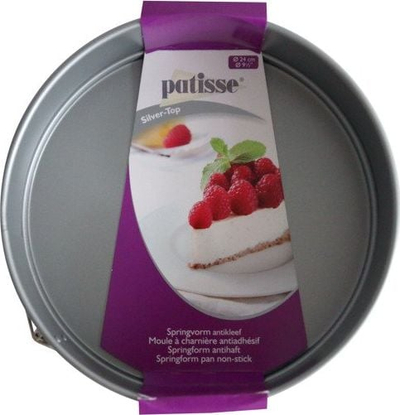 Formë torte Patisse Springform Silver Top, 24 cm, çelik, gri