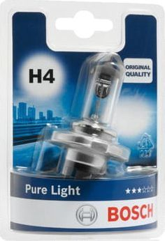 Llampë farësh Bosch Pure Light H4, 12V 60/55W, transparente