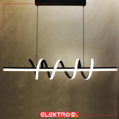 Abazhur LED linear 8131 BK