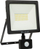 Reflektor LED me sensor lëvizjeje Floodlight, 50W, IP65, i zi