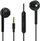 Kufje me kabllo 2GO 795966, in ear, për telefona dhe muzikë, të zeza