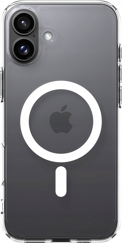 Mbulesë telefoni Spigen Ultra Hybrid MagFit, për iPhone 6.1", transparente