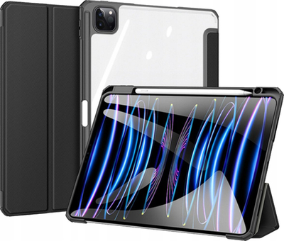 Mbulesë tablet DUX DUCIS Magi Series për iPad Pro 13 M4, me mbajtëse stylus, e zezë
