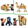 Lodër ndërtime LEGO Minecraft 21259 Pirate Ship Voyage, set piratësh, 8 vjeç, shumëngjyrëshe