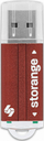 USB мемориски уред Storange STO35, 8GB, USB 2.0, црна