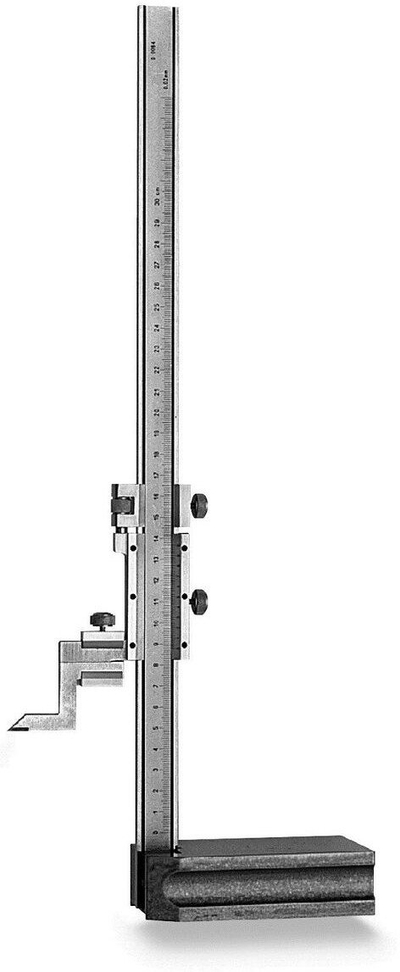 Matës lartësie Scala 437, 300mm, metal, gri