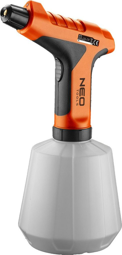 Spërkatës me bateri Neo Tools 3.6V, Micro USB, 1L, portokalli