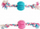 Lodër për qen Duvo+ Pastel Ball Rope, TPR, 30cm, shumëngjyrëshe