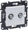 Prizë antene Legrand Niloe Step 863176, TV tip F, e dyfishtë, e bardhë
