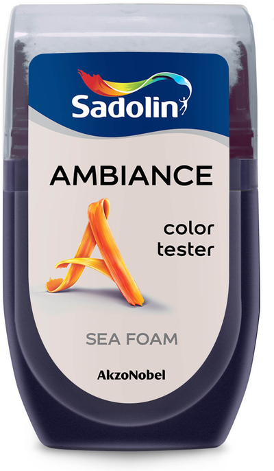 Tester boje për mur Sadolin Ambiance Sea Foam, 30ml, ngjyrë jeshile deti