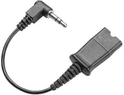 Kabllo audio HP Poly, 3.5mm në QD, 3m, e zezë