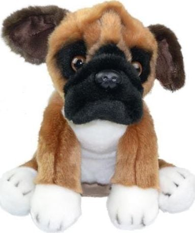Lodër pelushi Anek Fluffy Fam Boxer, 30cm, kafe