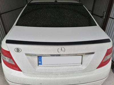 Spoiler bagazhi Mercedes-Benz C W204, Lip ABS, 2008-2013, i zi